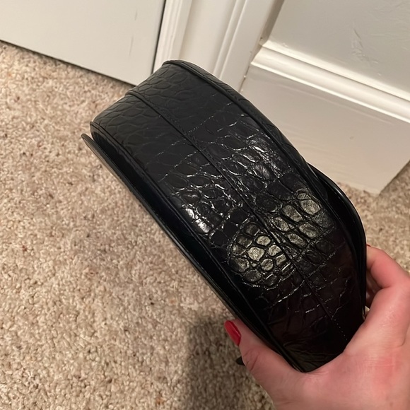 Wandler | NWOT Billy Crossbody Croc-Effect Leather Bag - Night - Picture 5 of 11